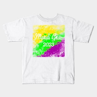 Mardi Gras 2023 Kids T-Shirt